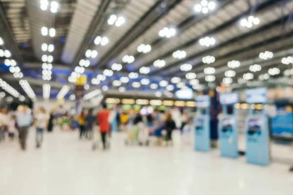 Resumen Borroso Terminal Del Aeropuerto Salón Interior Para Fondo —  Fotos de Stock