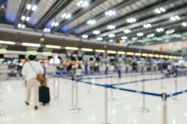 Bulanıklık Havaalanı terminal ve salon iç arka planı için