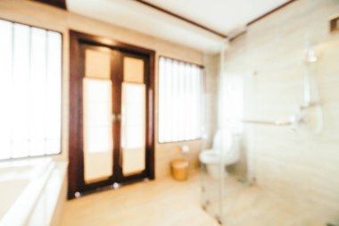 Soyut bulanıklık ve ufuk tuvalet ve banyo