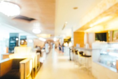 Bulanıklık ufuk otel ve arka plan için lobi iç