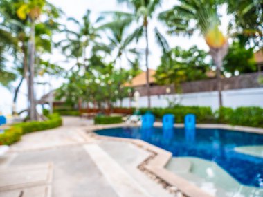Soyut bulanıklık ve seyahat ve tatil için otel ve tatil arka plan defocused