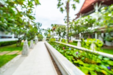 Seyahat ve tatil için güzel otel ve tatil arka plan bulanıklık