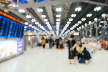 Bulanıklık Havaalanı terminal ve salon iç arka planı için