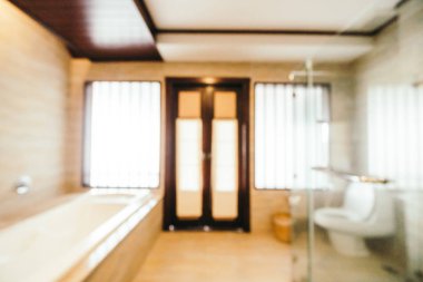 Soyut bulanıklık ve ufuk tuvalet ve banyo