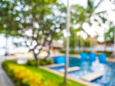 Soyut bulanıklık ve seyahat ve tatil için otel ve tatil arka plan defocused