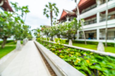 Seyahat ve tatil için güzel otel ve tatil arka plan bulanıklık