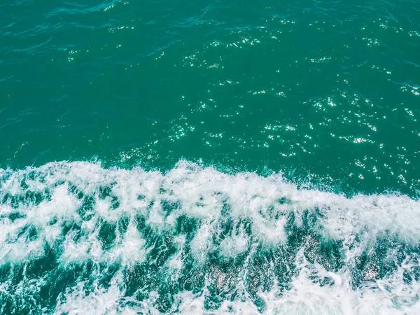 Havet Och Ocean Vatten Våg Texturer Och Yta För Bakgrund — Stockfoto