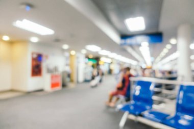 Bulanıklık Havaalanı terminal ve salon iç arka planı için