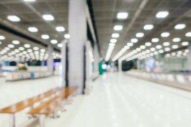 Bulanıklık Havaalanı terminal ve salon iç arka planı için