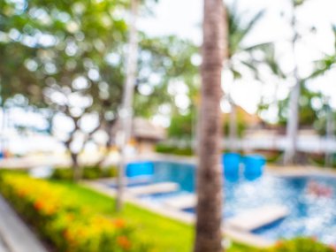 Soyut bulanıklık ve seyahat ve tatil için otel ve tatil arka plan defocused