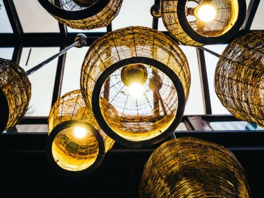 Tavan ışık lamba dekorasyon iç Oda