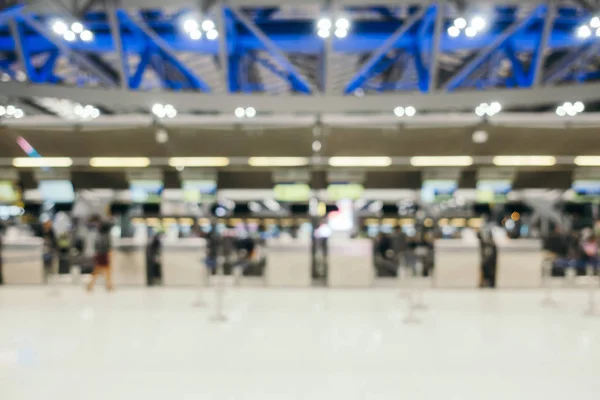 Resumen Borroso Terminal Del Aeropuerto Salón Interior Para Fondo —  Fotos de Stock