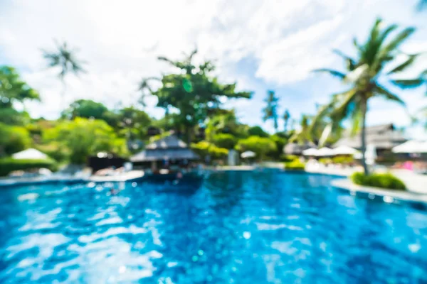 Seyahat Tatil Için Güzel Otel Resort Yüzme Havuzu Arka Plan — Stok fotoğraf
