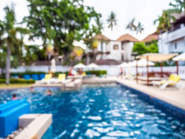 Soyut bulanıklık ve seyahat ve tatil için otel ve tatil arka plan defocused