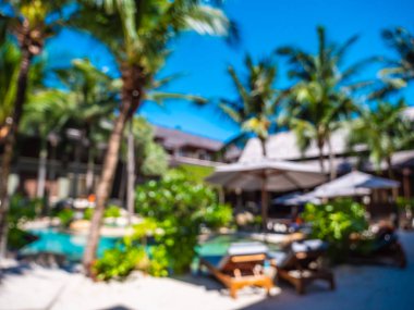 Soyut bulanıklık ve seyahat ve tatil için otel ve tatil arka plan defocused