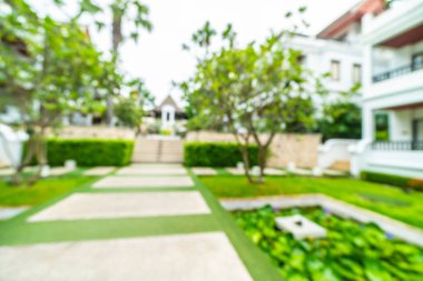 Seyahat ve tatil için güzel otel ve tatil arka plan bulanıklık