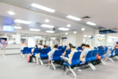 Bulanıklık Havaalanı terminal ve salon iç arka planı için