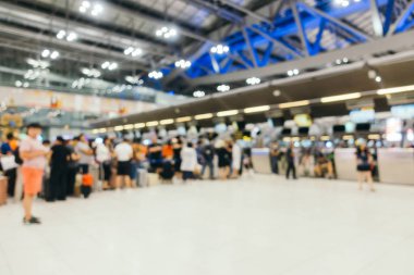 Bulanıklık Havaalanı terminal ve salon iç arka planı için