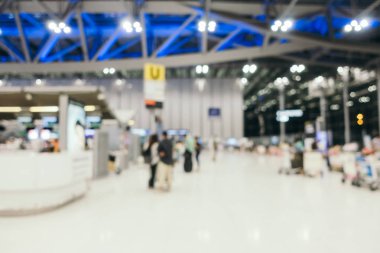 Bulanıklık Havaalanı terminal ve salon iç arka planı için