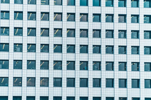 Edifício Escritório Exterior Moderno Bonito Com Texturas Padrão Janela Vidro — Fotografia de Stock