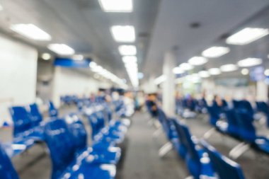 Bulanıklık Havaalanı terminal ve salon iç arka planı için