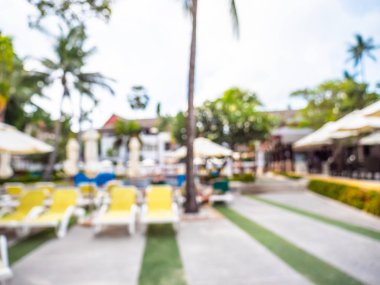 Soyut bulanıklık ve seyahat ve tatil için otel ve tatil arka plan defocused