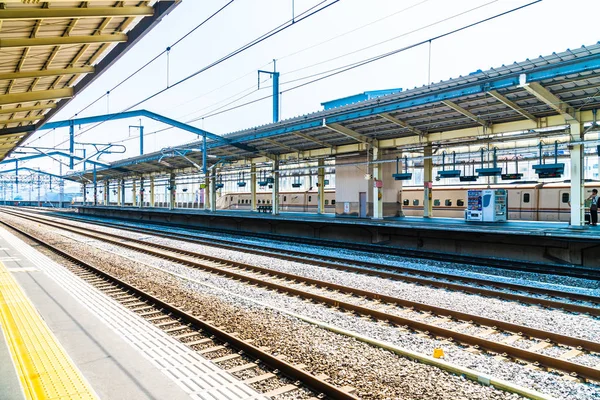 Tokyo Japan Aug 2018 Train Subway Station Japan Popular Transportation — Stock Photo, Image