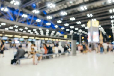 Bulanıklık Havaalanı terminal ve salon iç arka planı için