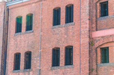 Japonya 'nın Yokohama şehrindeki tuğla depo ve mimarisi çok güzel.