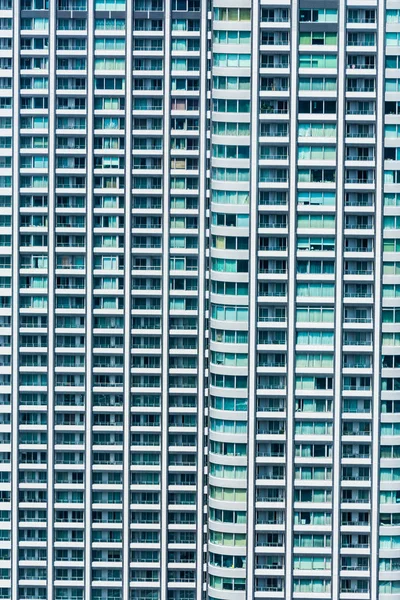 Hermoso Edificio Oficinas Exterior Arquitectura Con Patrón Ventana — Foto de Stock