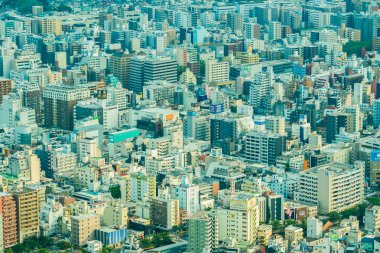 Yokohama Japonya 25 Temmuz 2018: güzel yapı ve Mimarlık Yokohama şehir manzarası