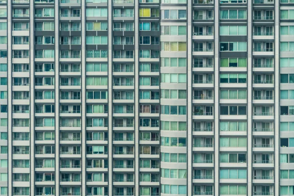 Hermoso Edificio Oficinas Exterior Arquitectura Con Patrón Ventana — Foto de Stock