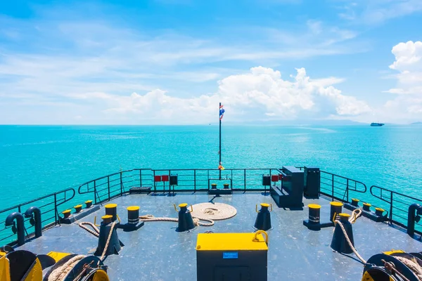 Isla Koh Samui Tailandia Mayo 2018 Seatran Ferry Transporta Pasajeros —  Fotos de Stock