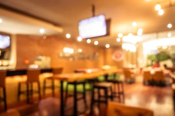 Abstract Blur Defocused Restaurant Coffee Shop Interior Background Surface — Stock Photo, Image