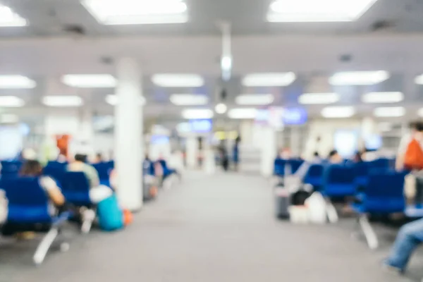 Abstract Vervagen Luchthaventerminal Lounge Interieur Voor Achtergrond — Stockfoto