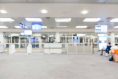Bulanıklık Havaalanı terminal ve salon iç arka planı için