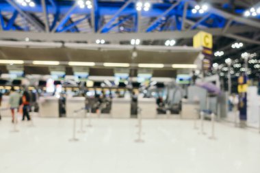 Bulanıklık Havaalanı terminal ve salon iç arka planı için