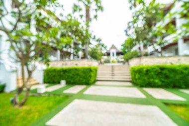 Seyahat ve tatil için güzel otel ve tatil arka plan bulanıklık