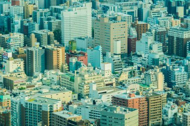 Yokohama Japonya 25 Temmuz 2018: güzel yapı ve Mimarlık Yokohama şehir manzarası