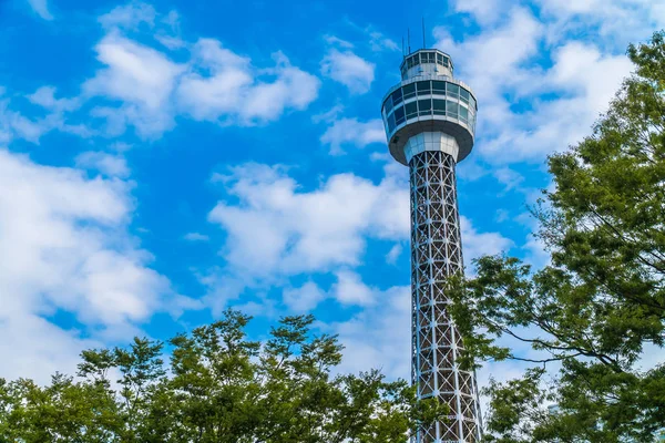 Krásný Exteriér Budování Architektury Marine Tower Yokohama City Japonsko — Stock fotografie