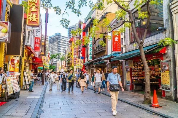 Yokohama Japan Jul 2018 China Town Popular Place Enjoy Chinese — Stock Photo, Image