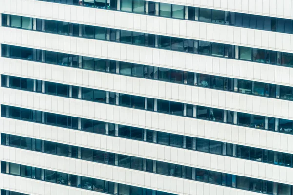 Edifício Escritório Exterior Bonito Arquitetura Com Padrão Janela — Fotografia de Stock