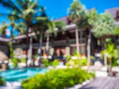 Soyut bulanıklık ve seyahat ve tatil için otel ve tatil arka plan defocused