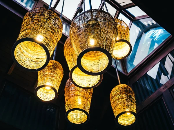 Stropní Světlo Lampy Dekorace Interiér Pokoje — Stock fotografie
