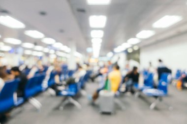 Bulanıklık Havaalanı terminal ve salon iç arka planı için