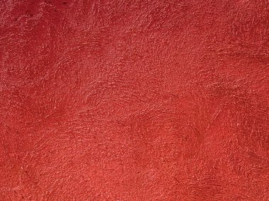 Soyut concreate kırmızı duvar doku ve arka plan için yüzey