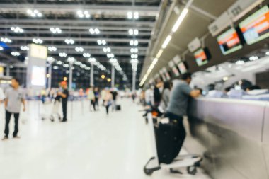 Bulanıklık Havaalanı terminal ve salon iç arka planı için