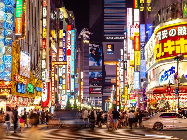 Tokio Japón Shinjuku Ago 2018 Hermoso Arco Del Paisaje Urbano — Foto de Stock