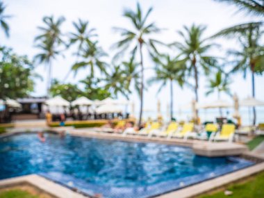 Soyut bulanıklık ve seyahat ve tatil için otel ve tatil arka plan defocused