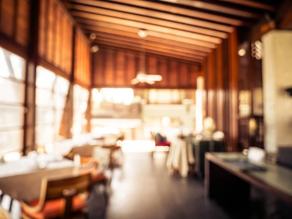 Desenfoque Abstracto Desenfocado Restaurante Buffet Cafetería Interior Para Fondo — Foto de Stock